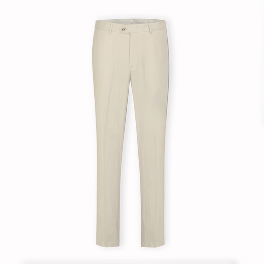Sand Havana Mens Pure Linen Trousers