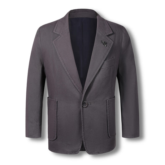 Charcoal Colby Boys Jacket