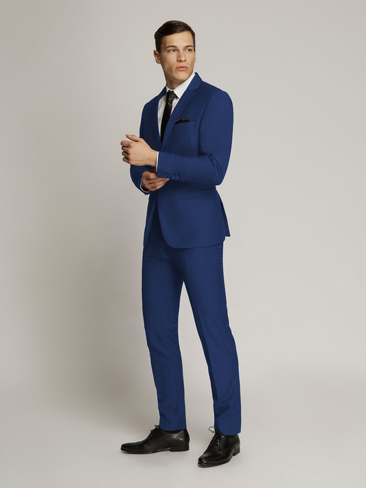 French Blue Lannister Mens Suit