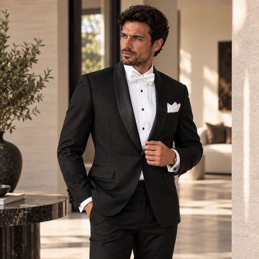 Black Wilson Mens Tuxedo Jacket