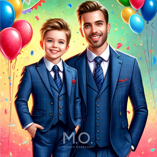 Like Father, Like Son: Embracing Matching Outfits for Special Events