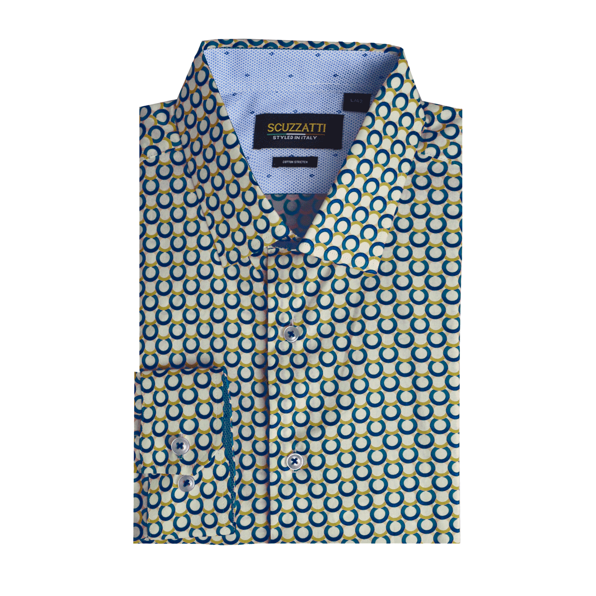 Stanley Mens Print Long Sleeve Shirt