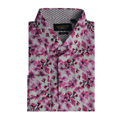 Stanley Mens Print Long Sleeve Shirt