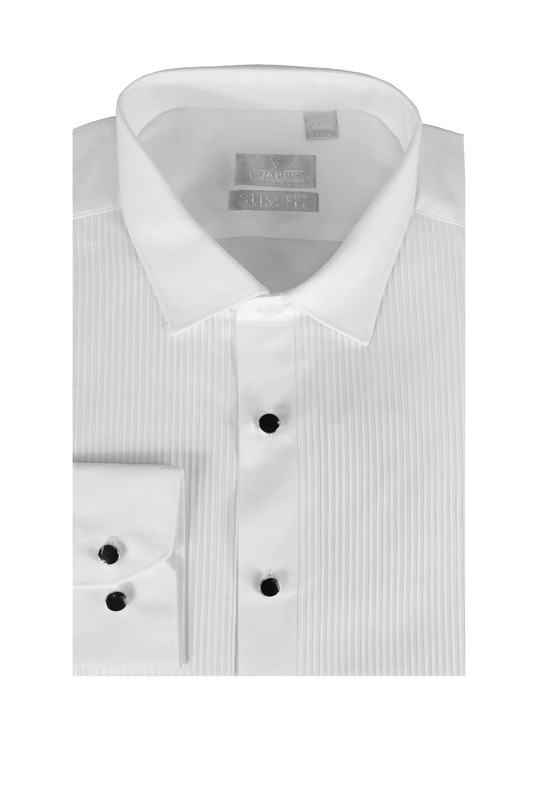 White Drake Mens Regular Collar Tux Shirt