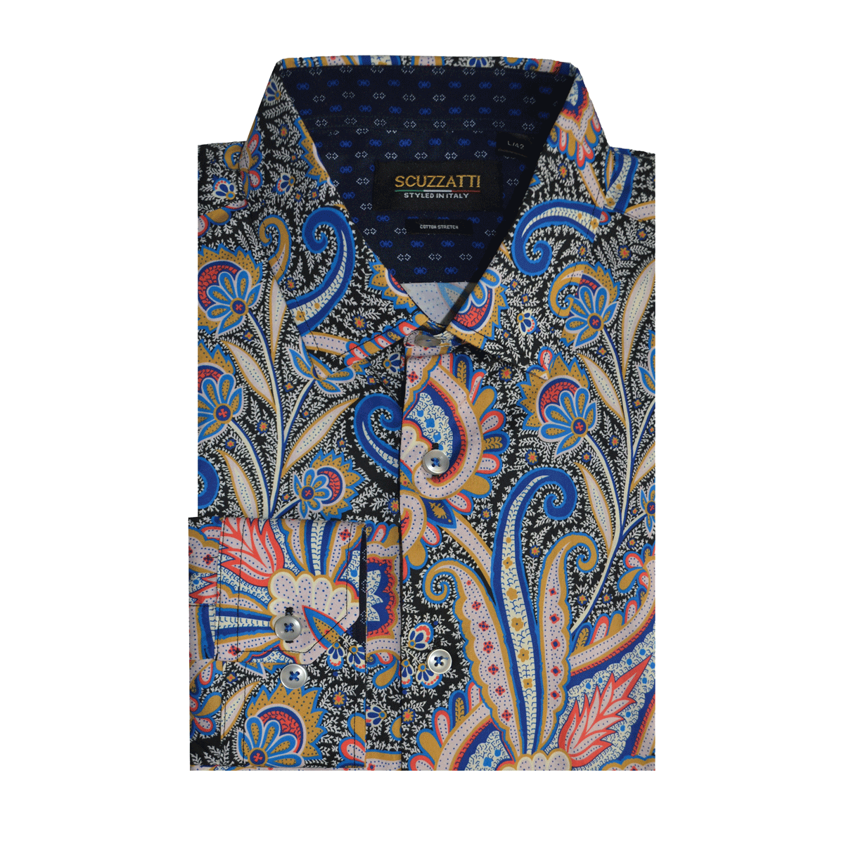 Stanley Mens Print Long Sleeve Shirt