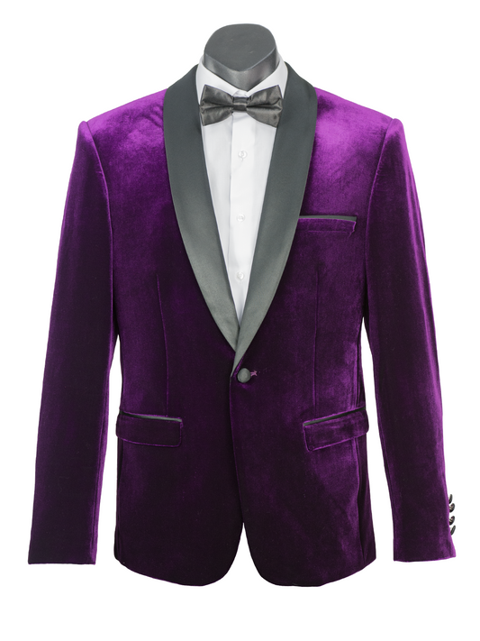 Plum Infinity Mens Dinner Jacket