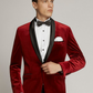 Burgundy Infinity Mens Dinner Jacket