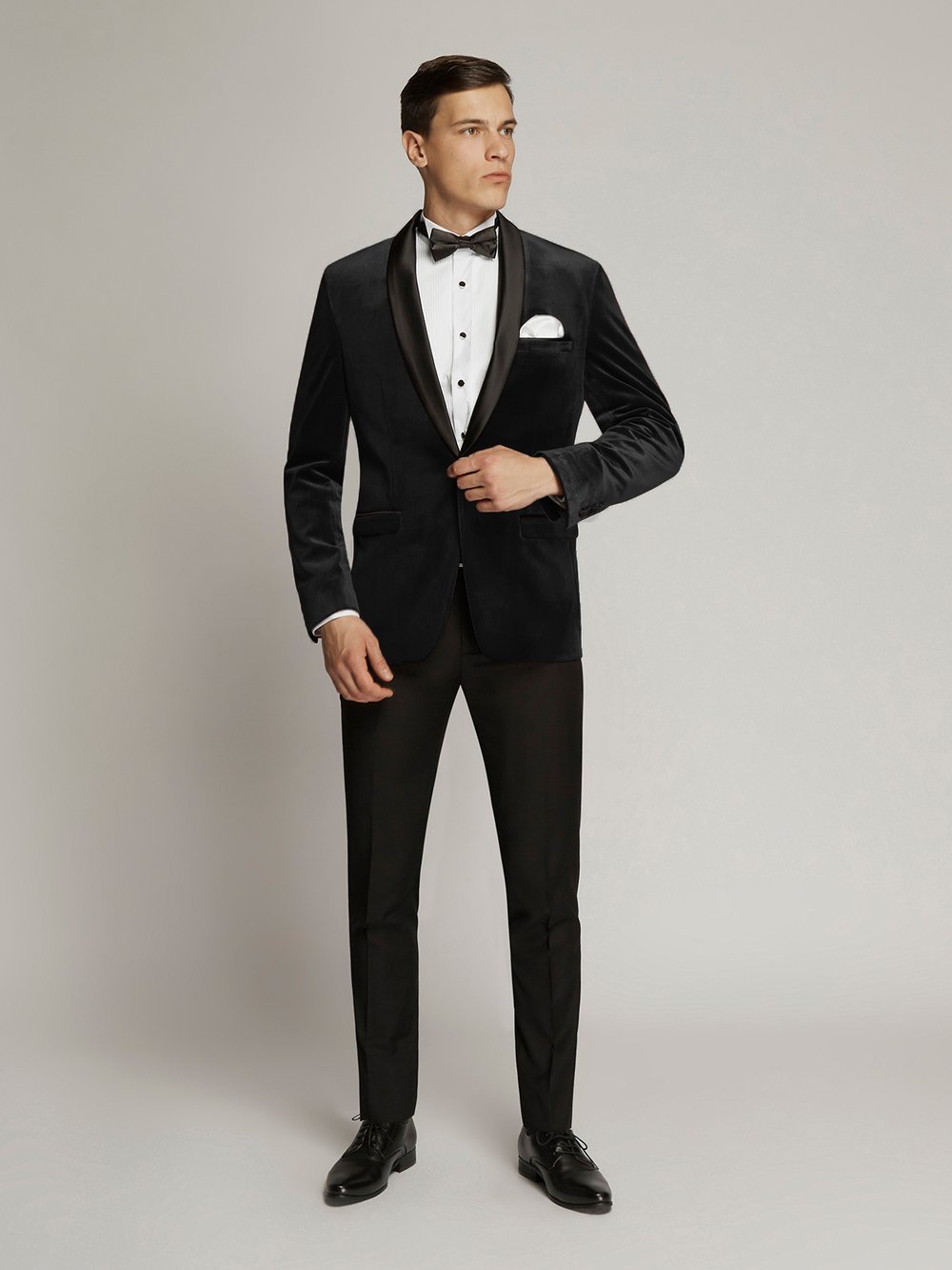 Black Infinity Mens Dinner Jacket