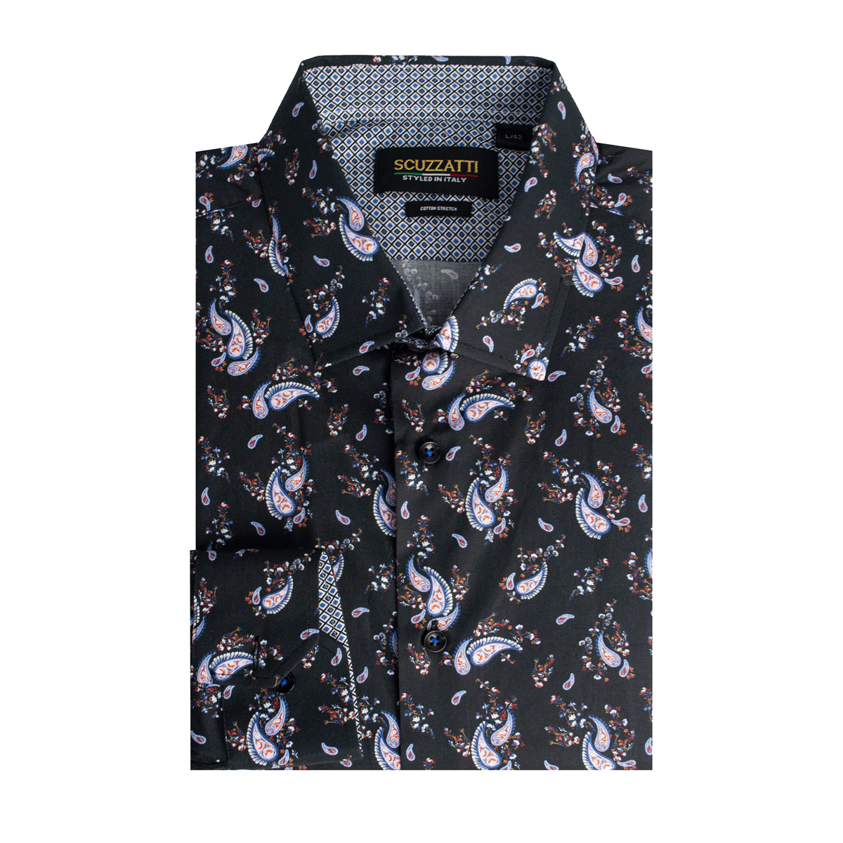 Stanley Mens Print Long Sleeve Shirt