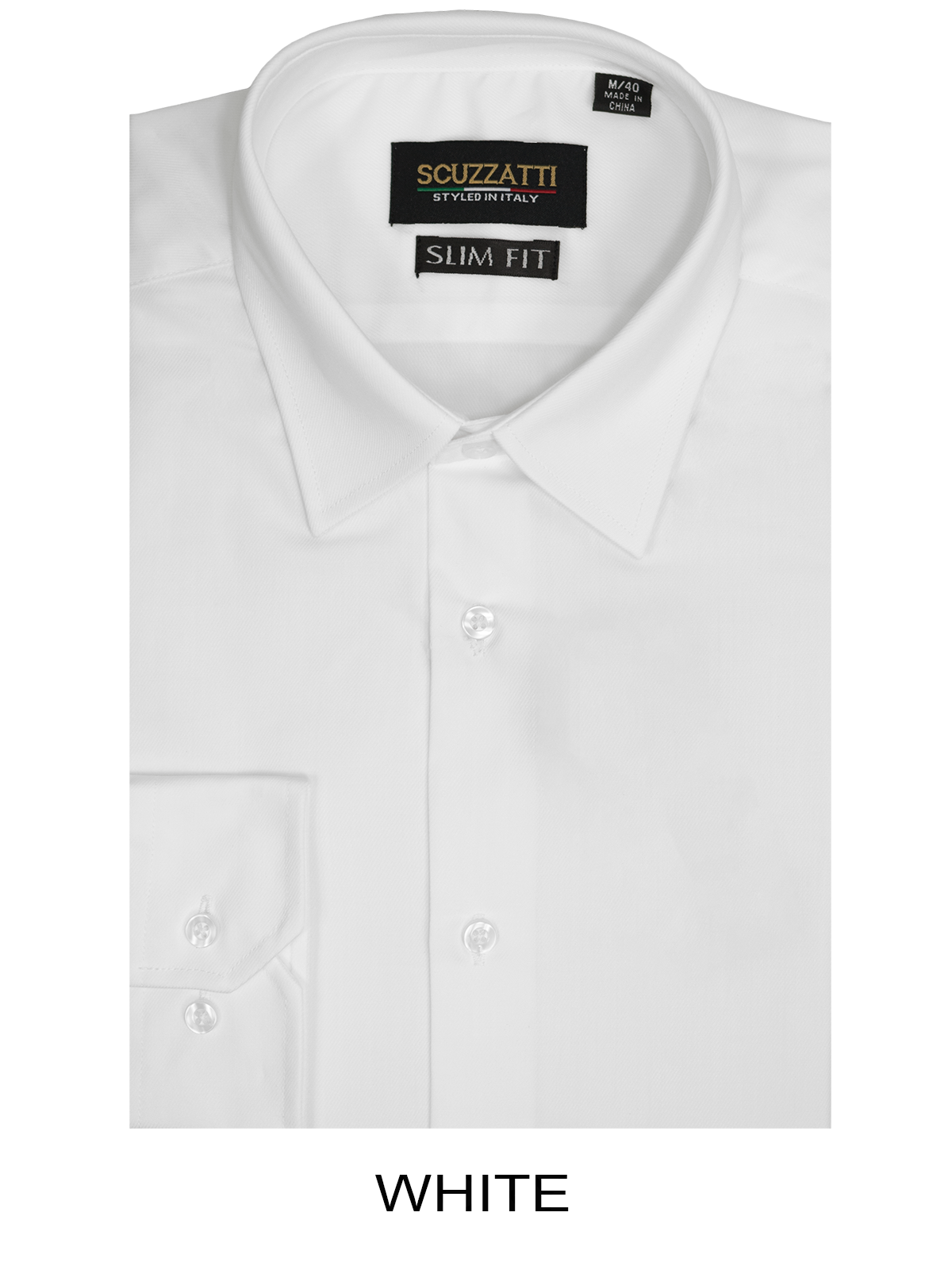 White Franklin Mens Shiirt