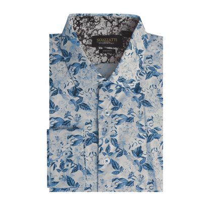Stanley Mens Print Long Sleeve Shirt