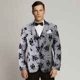 Grey Adler Mens Lounge Jacket