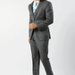 Grey Elijah Pure Wool Mens Suit