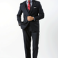 Navy Elijah Pure Wool Mens Suit Jacket