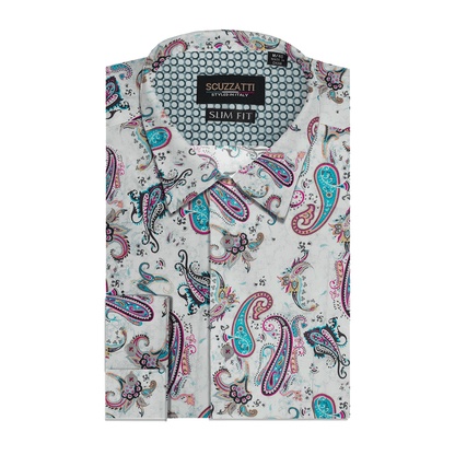 Stanley Mens Print Long Sleeve Shirt