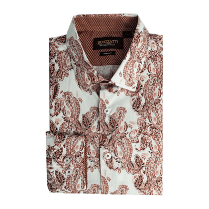 Stanley Mens Print Long Sleeve Shirt