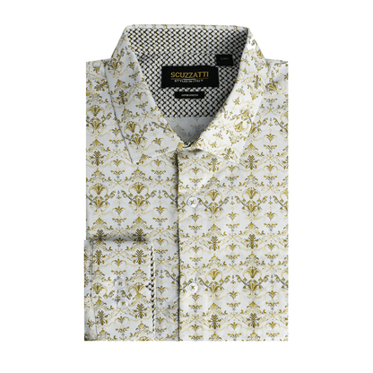 Stanley Mens Print Long Sleeve Shirt