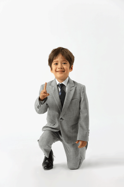 Silver Dalton Boys Suit Trousers