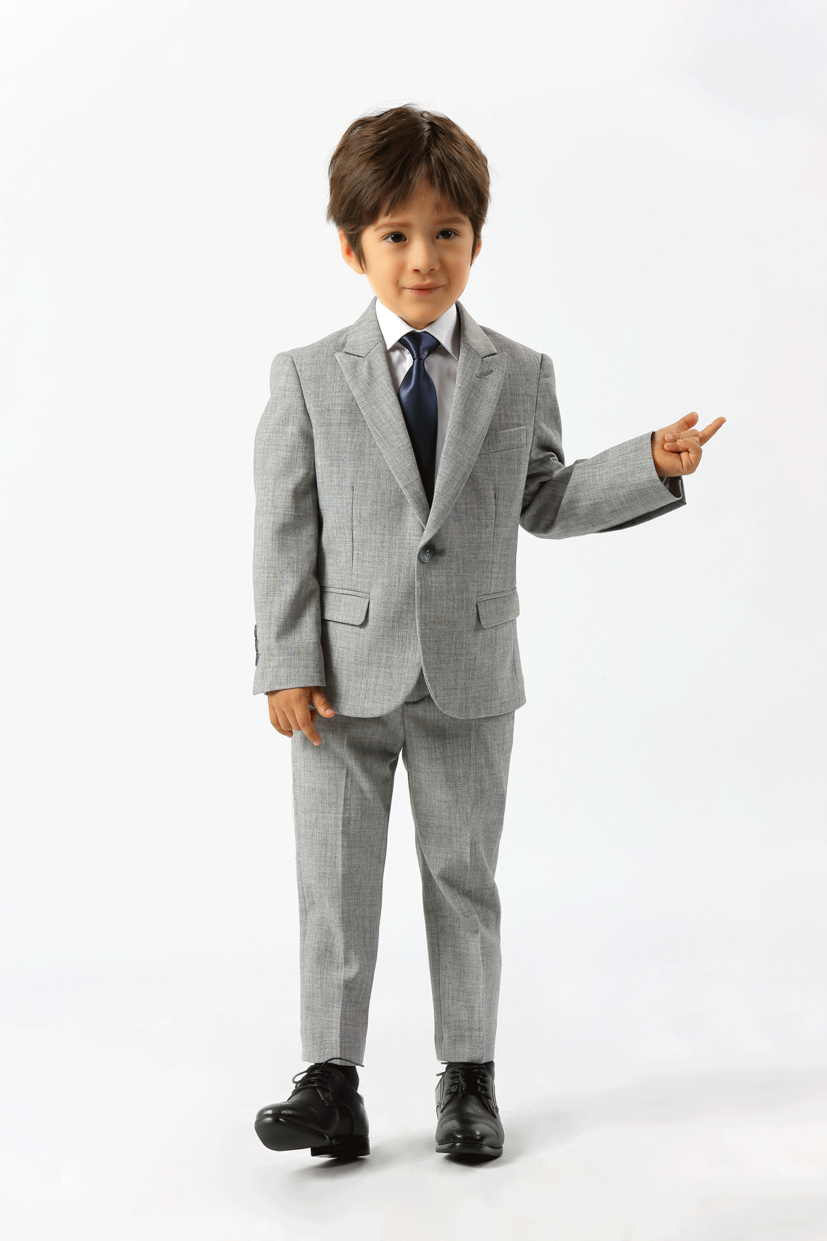 Silver Dalton Boys Suit