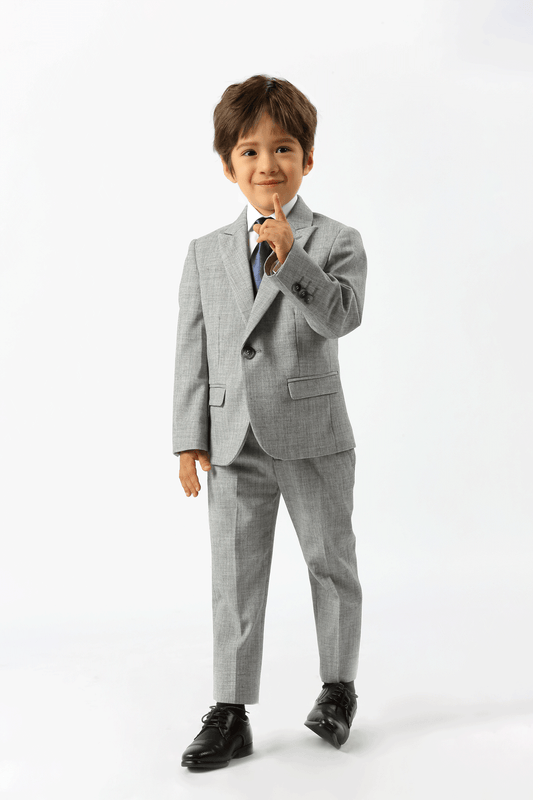 Silver Dalton Boys Suit Trousers