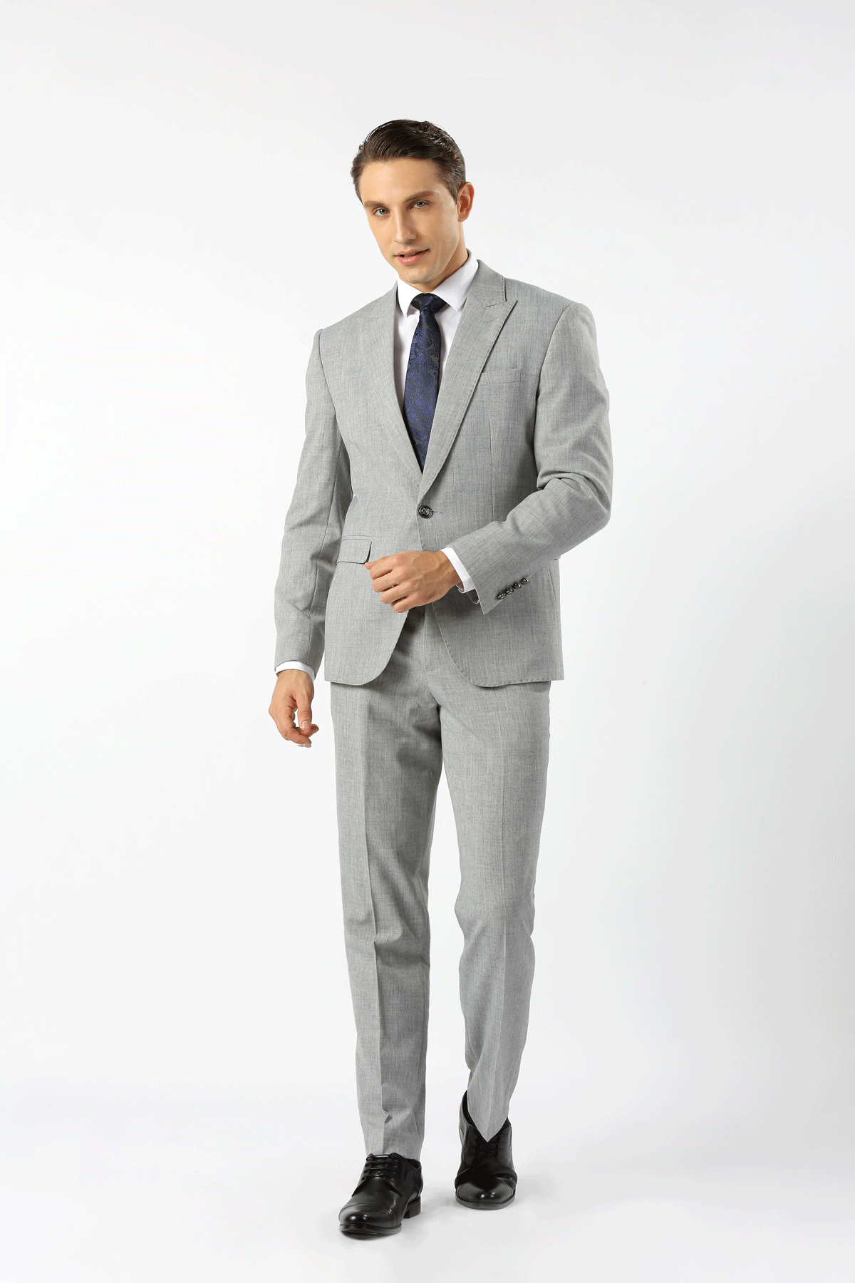 Silver Dalton King Suit