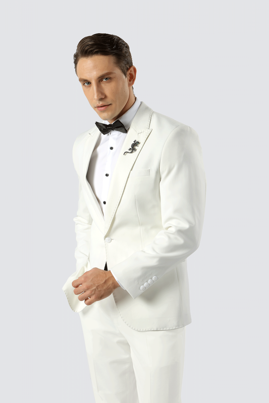 White Dalton King Suit