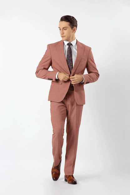 Coral Pink Myles Mens Suit