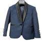 Navy Carrington Boys Tuxedo Jacket