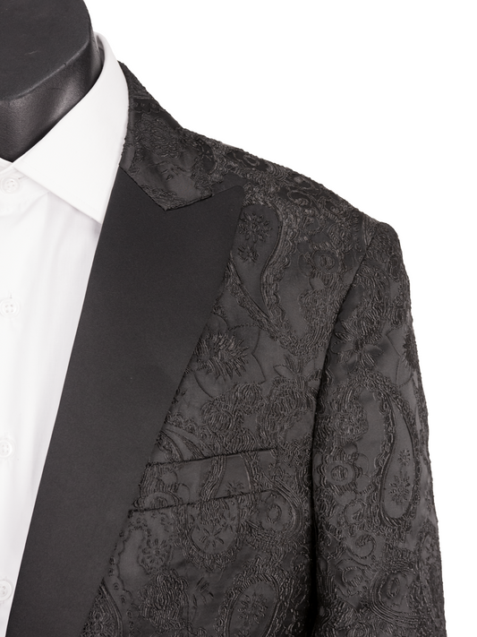 Black Dorian Mens Dinner Jacket