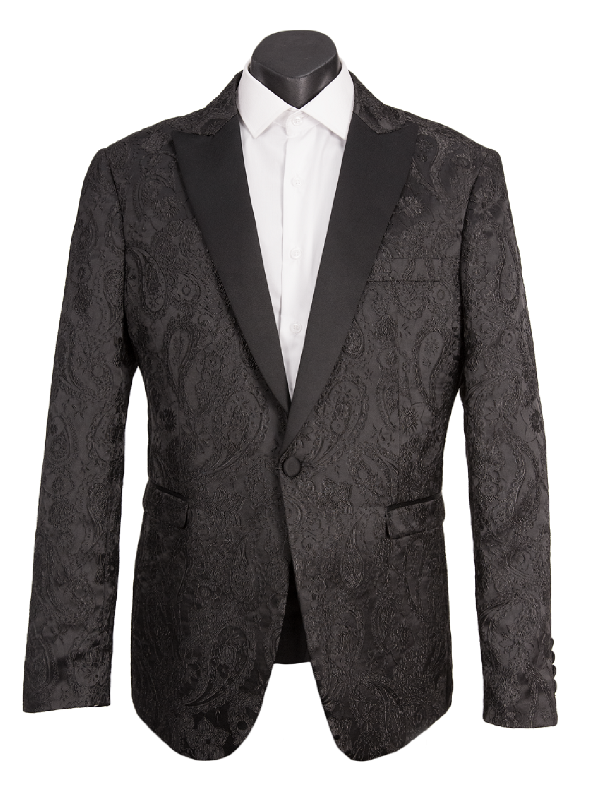 Black Dorian Boys Dinner Jacket