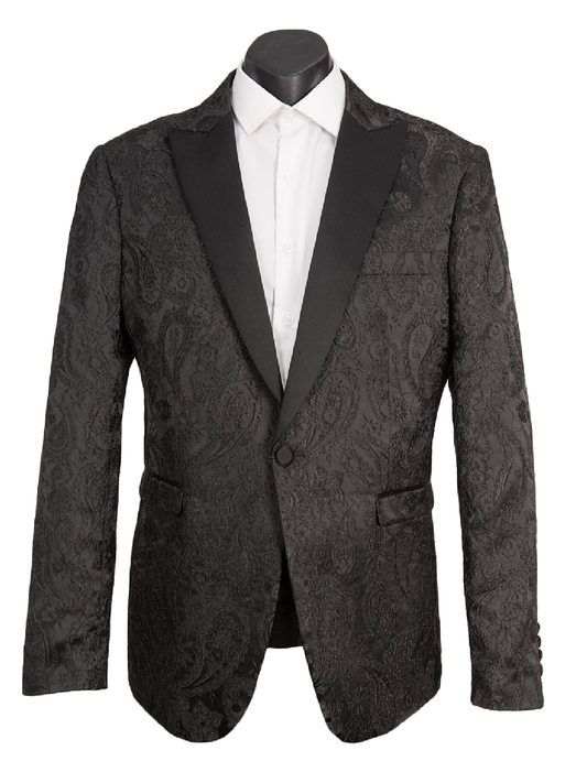 Black Dorian Mens Dinner Jacket