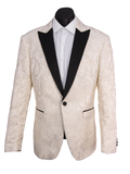 Ivory Dorian Mens Dinner Jacket