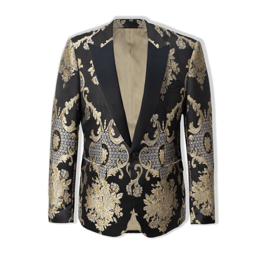 Black and Gold Deveraux King Dinner Jacket