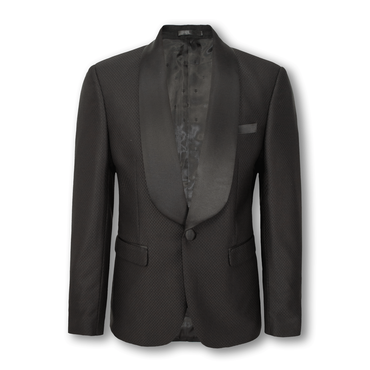 Black Sovereign King Shawl Tuxedo Jacket