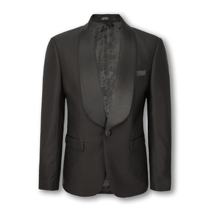 Black Sovereign Mens Shawl Tuxedo Jacket