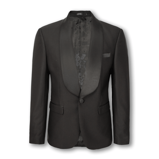 Black Sovereign Mens Shawl Tuxedo Jacket