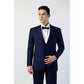 Navy Phillipe Mens Short Suit