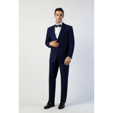 Navy Phillipe Mens Short Suit