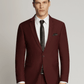 Maroon Lannister Mens Suit Jacket