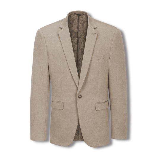 Beige Carter King Stretch Blazer