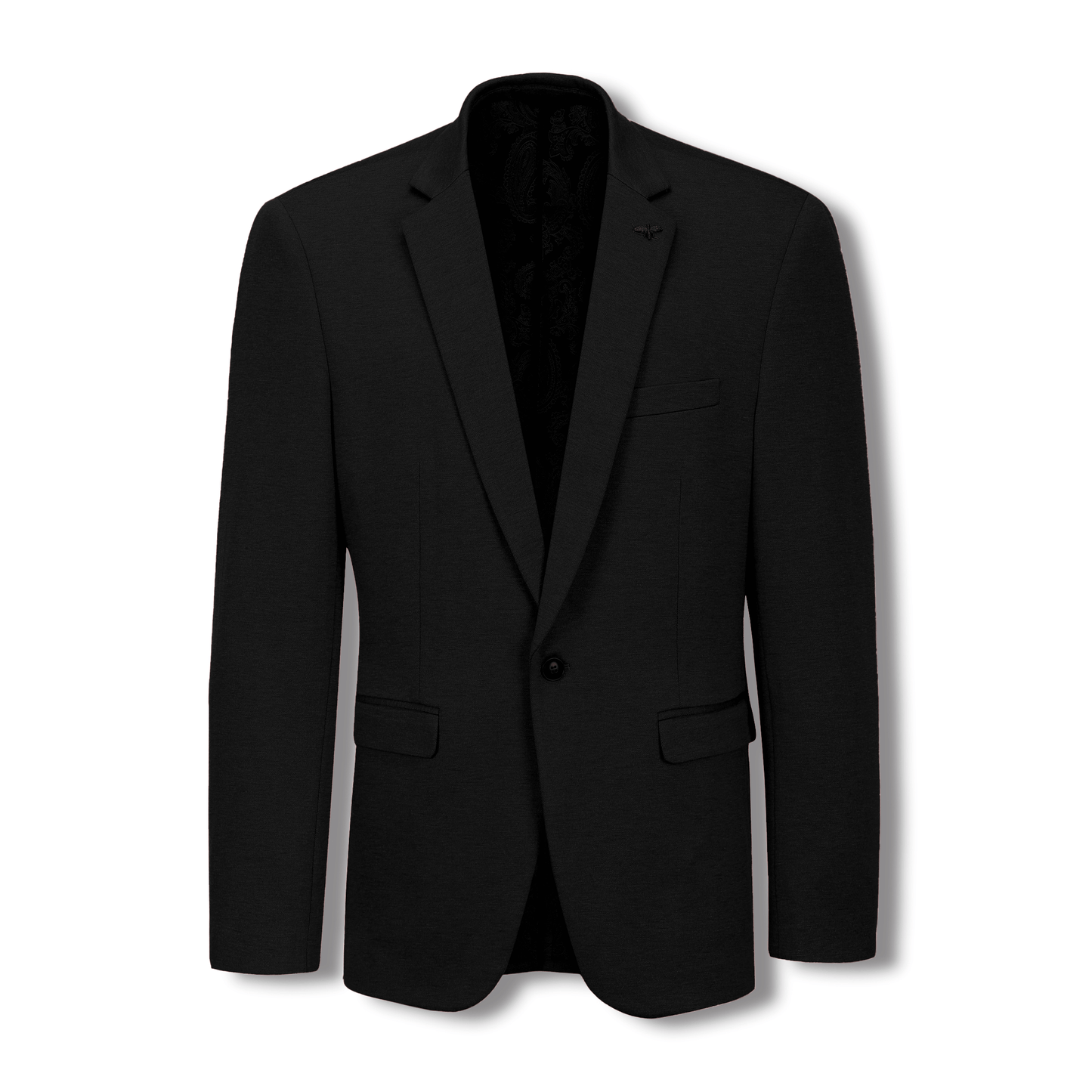 Black Carter King Stretch Blazer