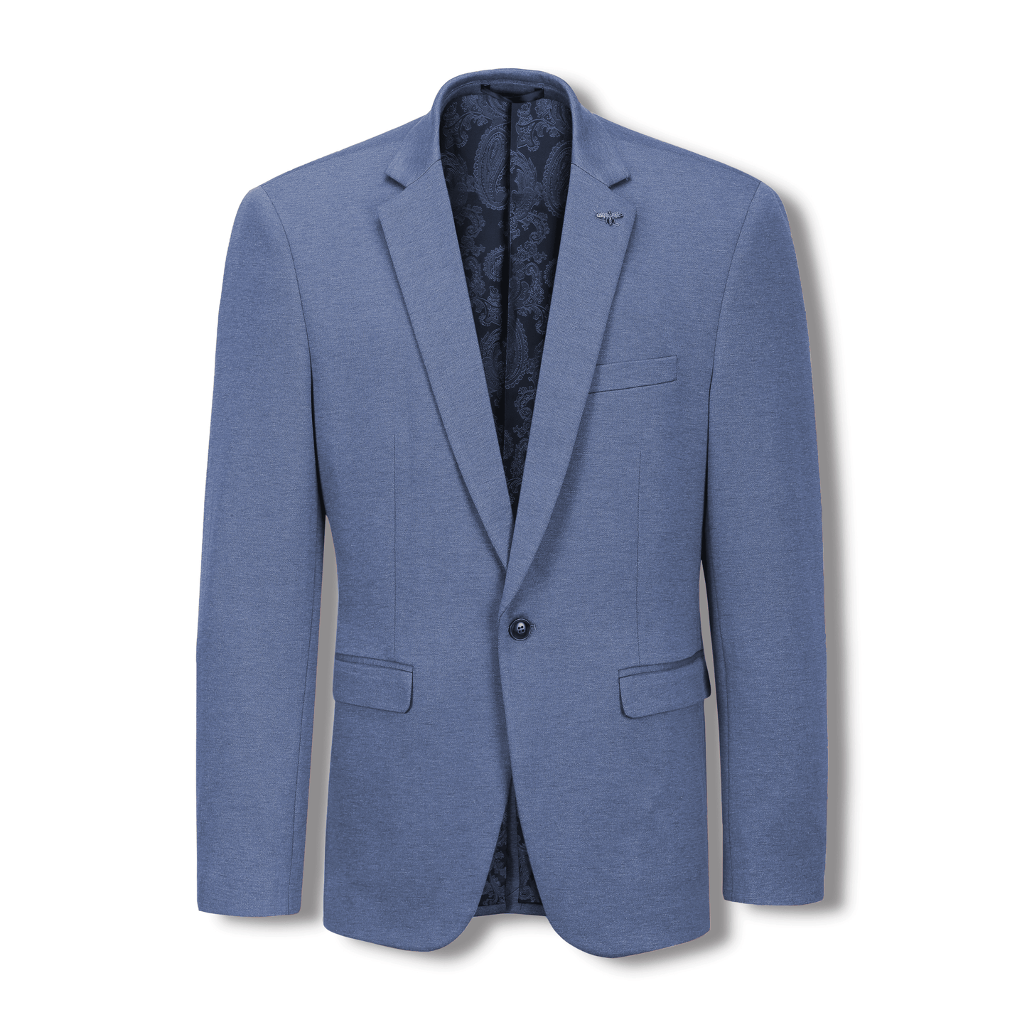 Blue Carter Boys Stretch Blazer