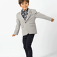 Silver Carter Boys Stretch Blazer