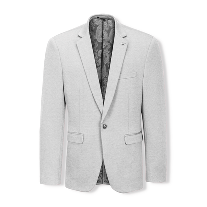 Silver Carter King Stretch Blazer