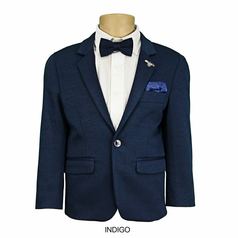 Indigo Carter Boys Stretch Blazer