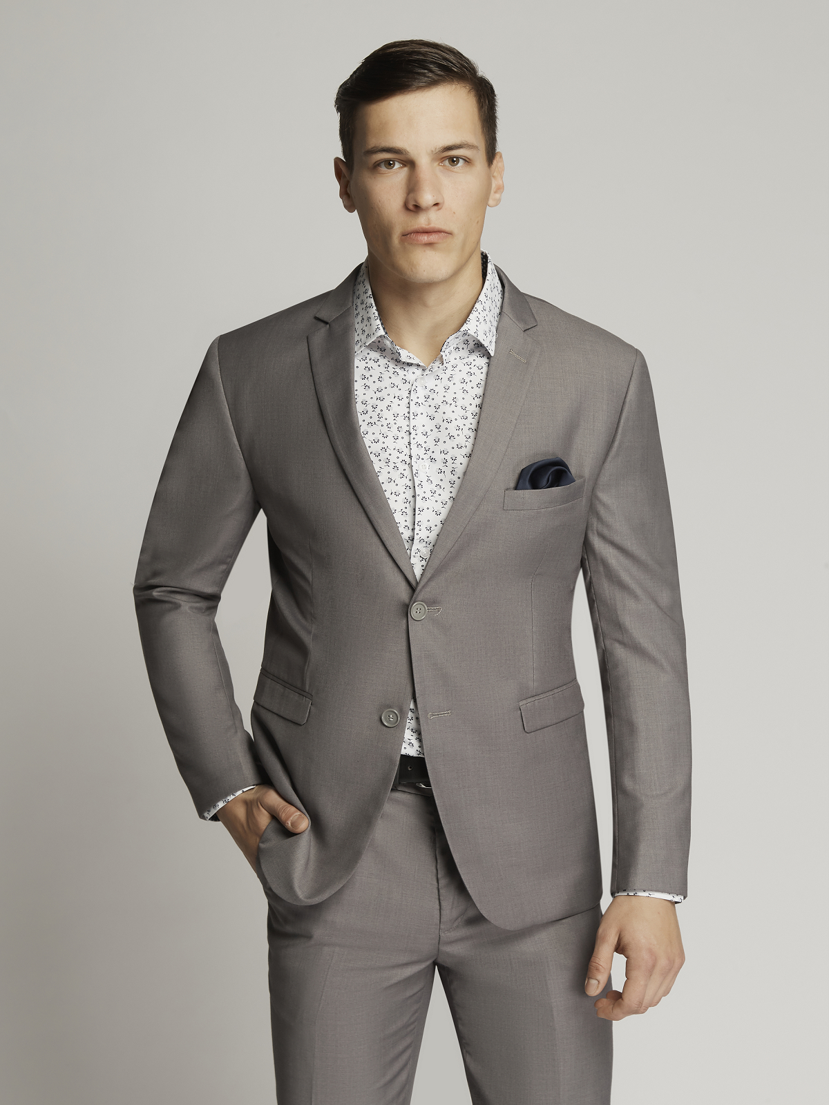 Grey Bentley King Suit Jacket