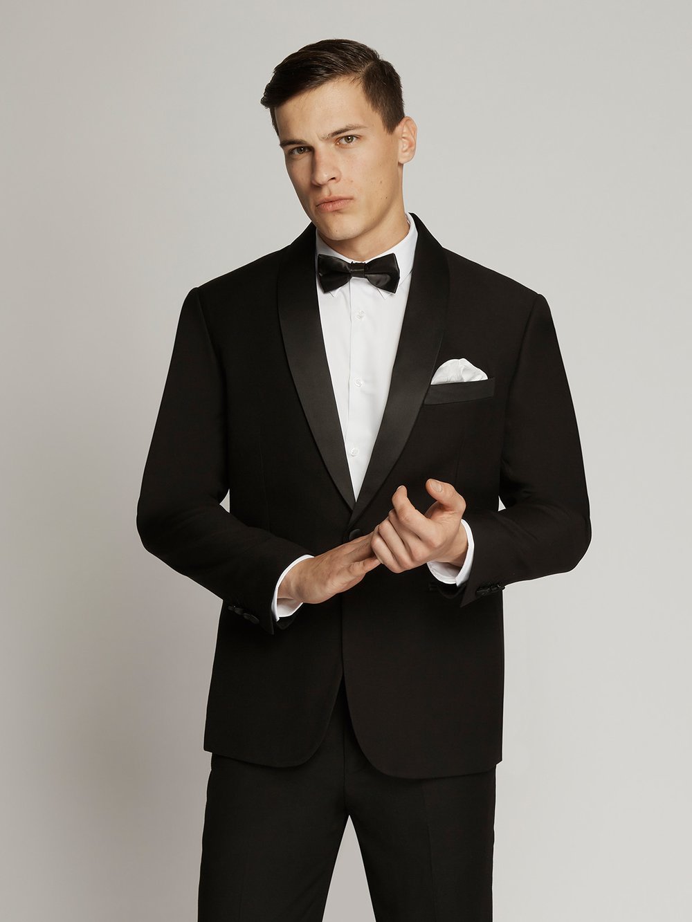 Black Bond Mens Tuxedo Jacket