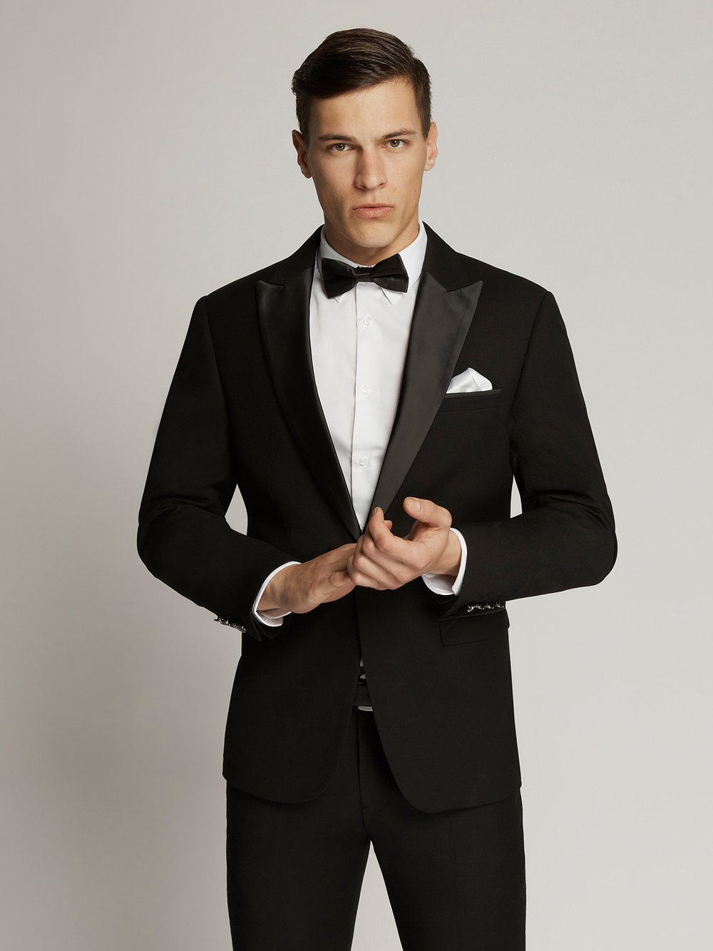 Black Spector Mens Tuxedo Jacket