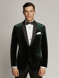 Green Infinity Mens Dinner Jacket