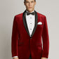 Burgundy Infinity Mens Dinner Jacket